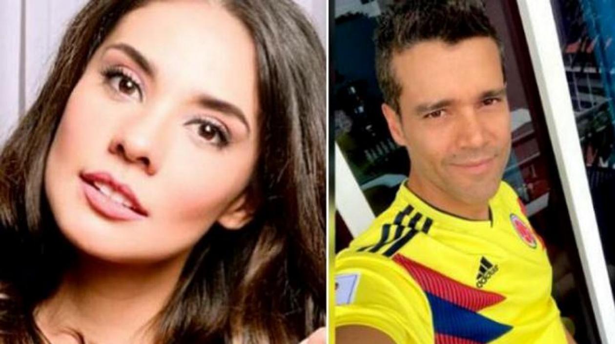 La actriz Eileen Moreno y el actor Alejandro García.