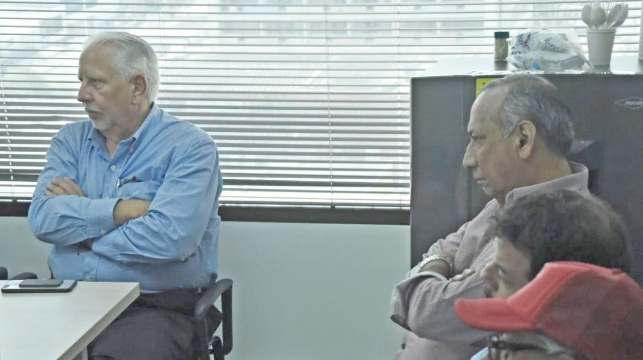 Ramón Navarro y Ramón Hemer, exgerente y gerente de la Triple A.