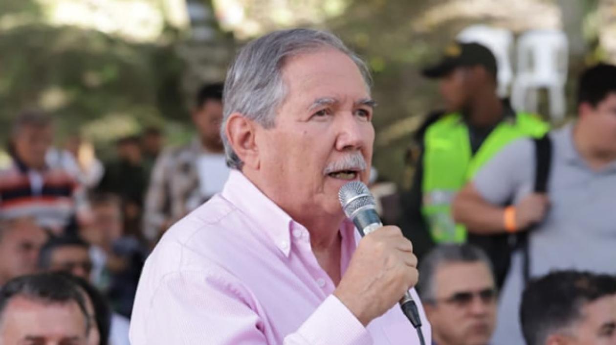 Guillermo Botero, ministro de Defensa.