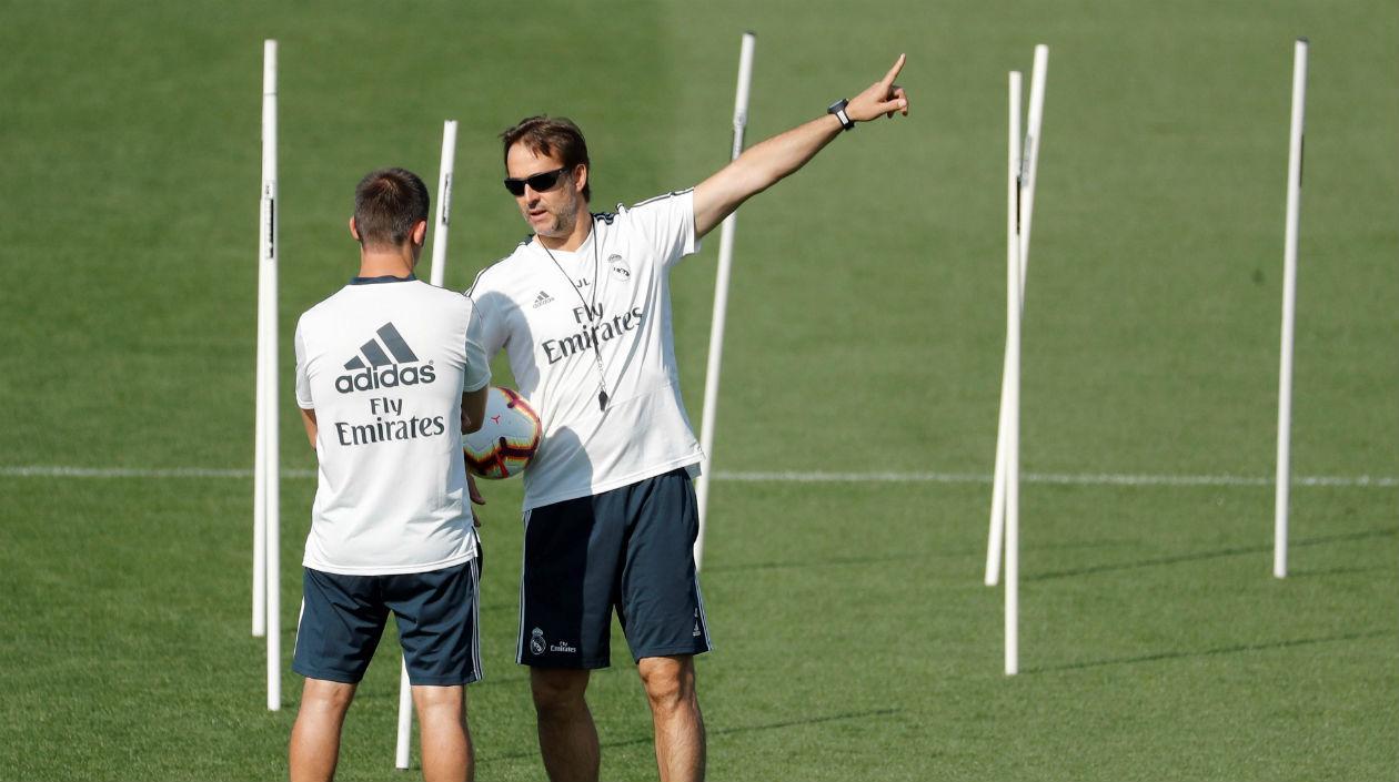 Julen Lopetegui, técnico del Real Madrid. 