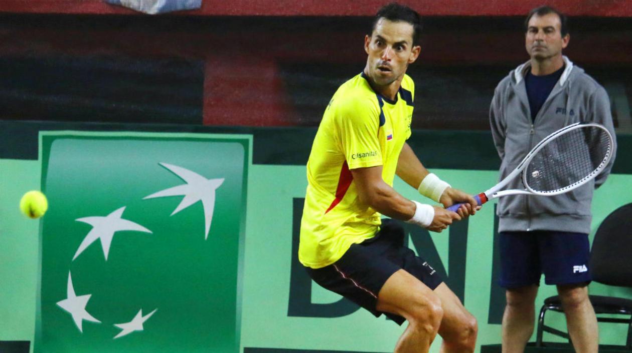 Santiago Giraldo, tenista colombiano. 