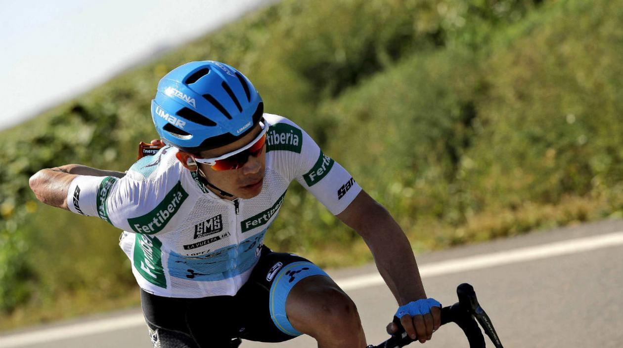 Miguel Ángel López, ciclista colombiano. 