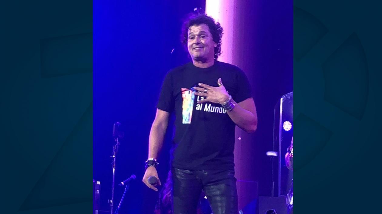 El cantante Carlos Vives.