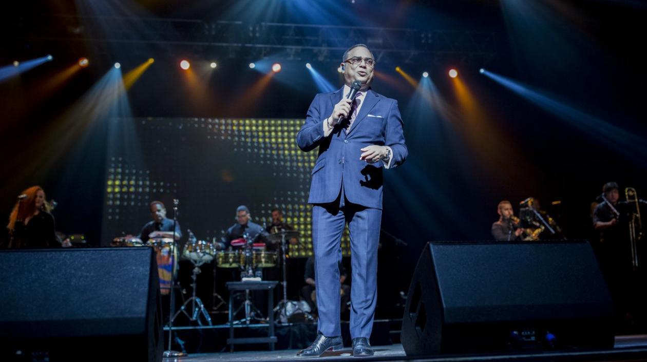 El cantante puertorriqueño Gilberto Santa Rosa.