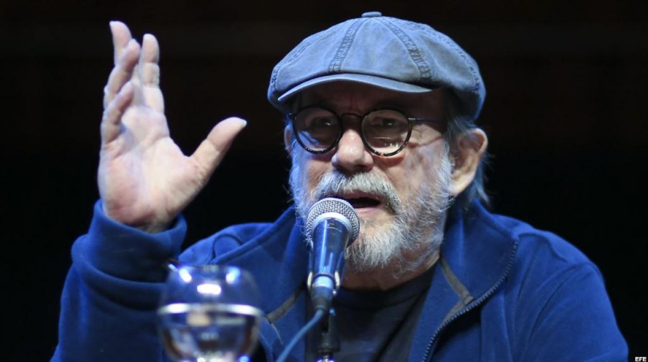 El cantautor Silvio Rodríguez.