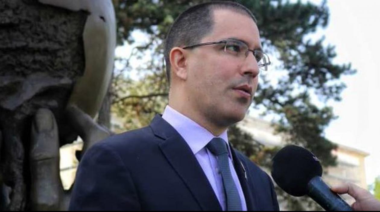 Jorge Arreaza, canciller venezolano.