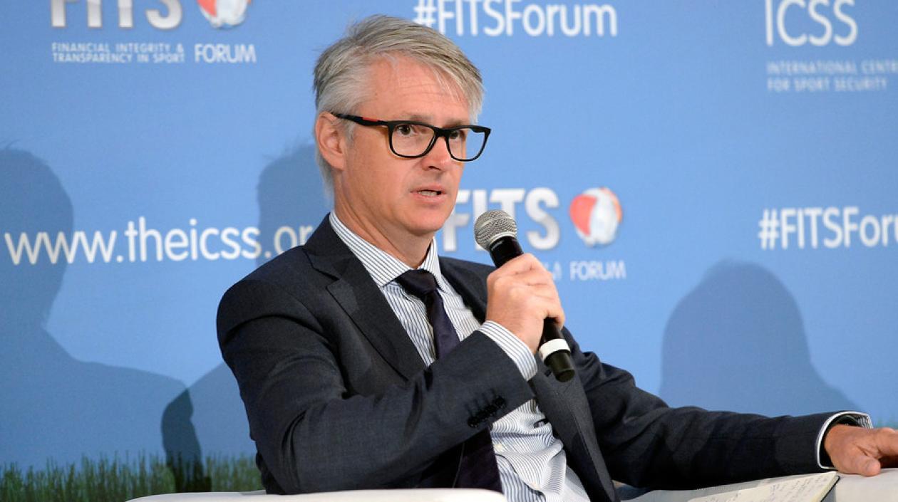 Nic Coward, antiguo secretario general de la Premier League inglesa.