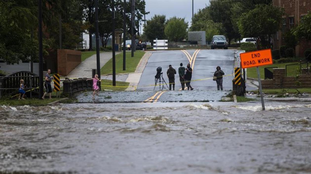 Fayetteville fue una de las ciudades donde Florence pasó con su fuerza.