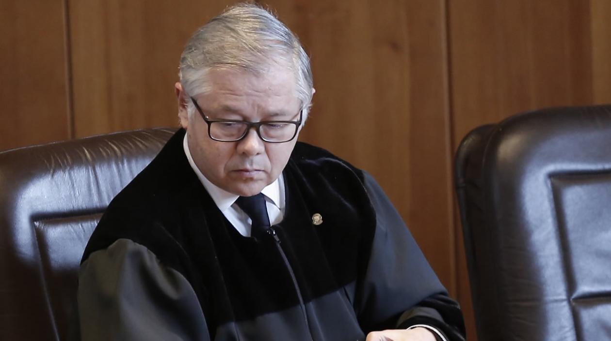El presidente de la Corte Suprema de Justicia (CSJ) de Colombia, José Luis Barceló,