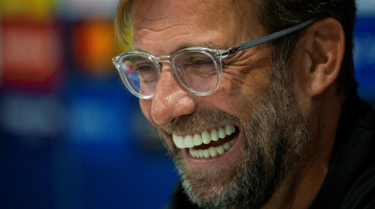Jürgen Klopp, técnico del Liverpool. 