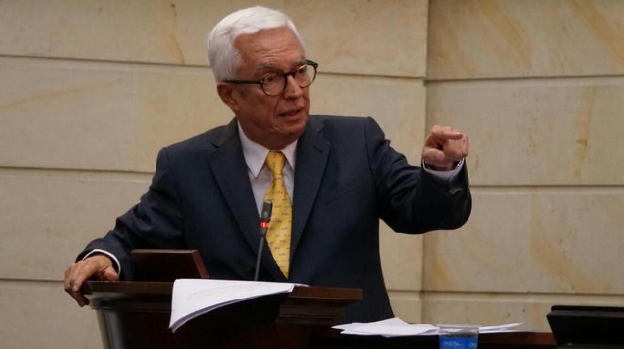 El senador Jorge Robledo. 