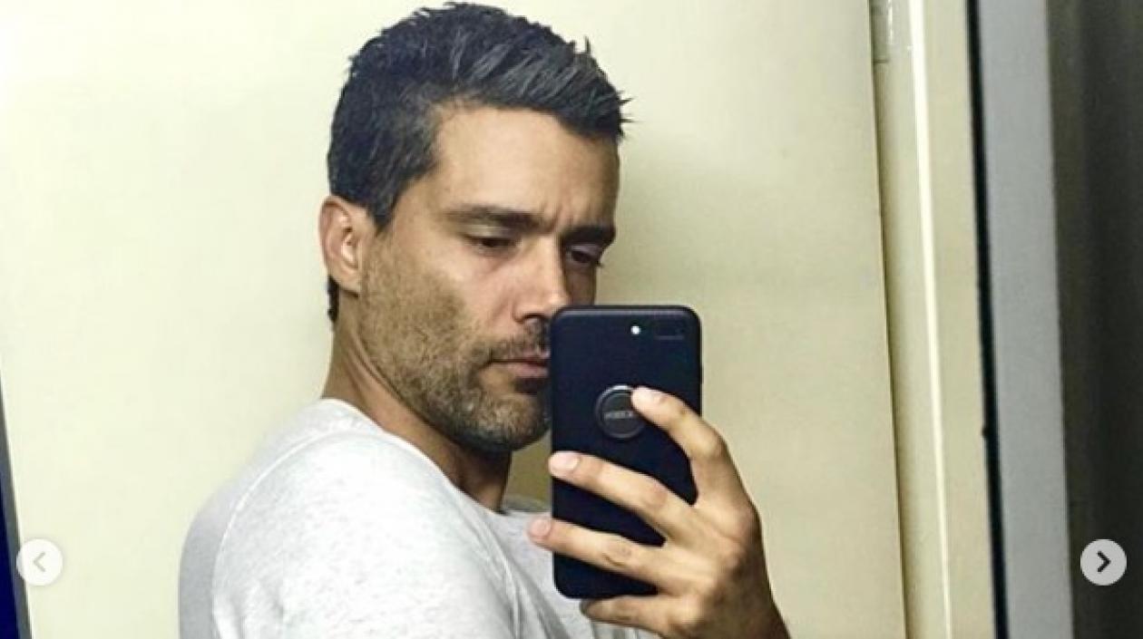 El actor Alejandro García.