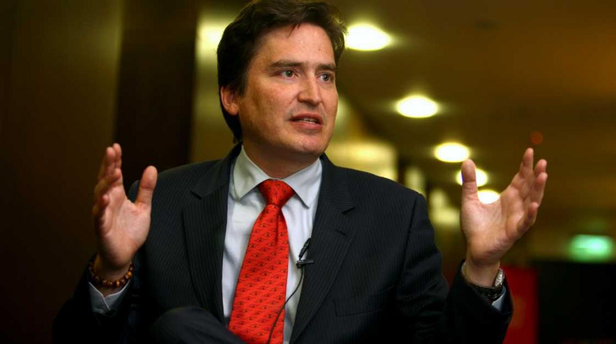 El presidente de Asobancaria, Santiago Castro. 