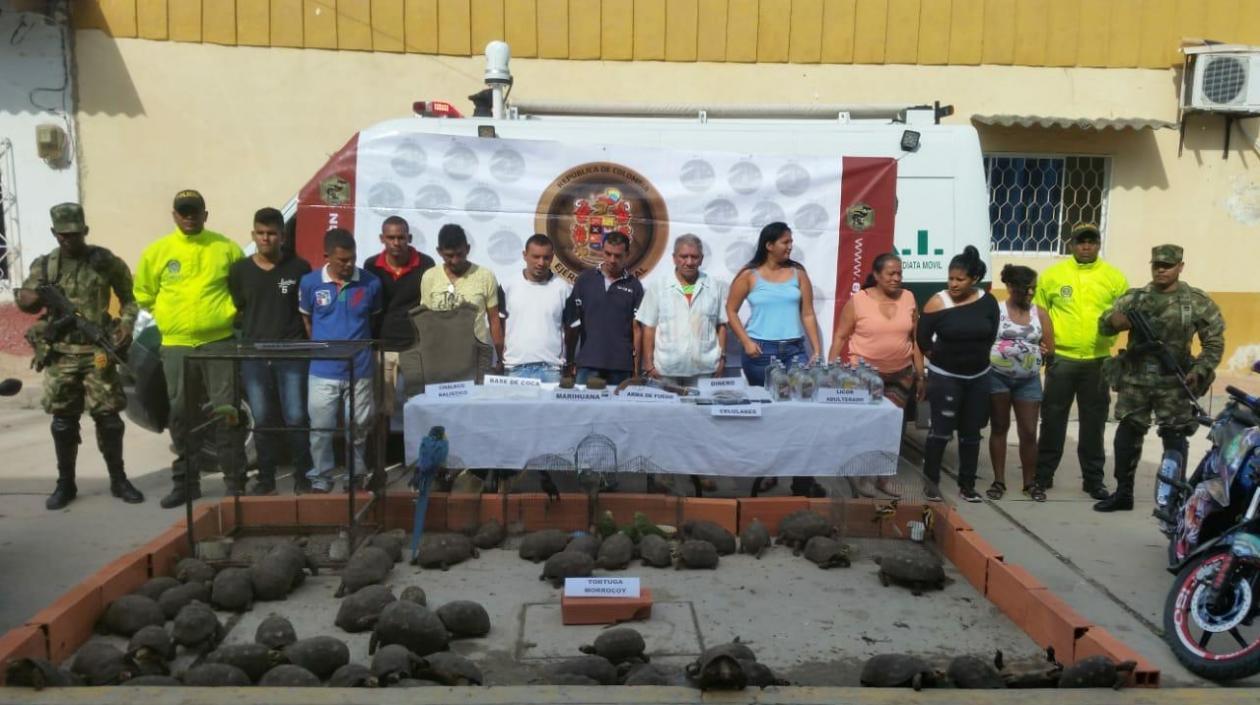 Captura de 9 personas en Fundación, Magdalena