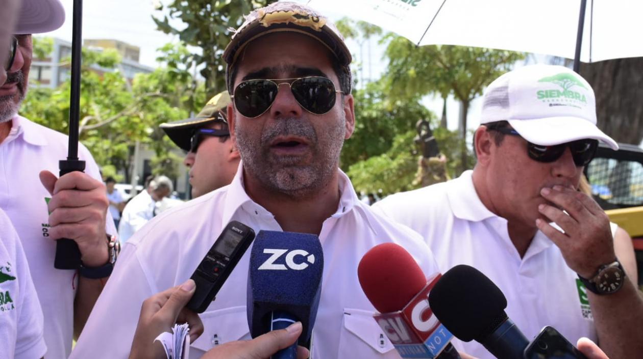 El Alcalde Alejandro Char.