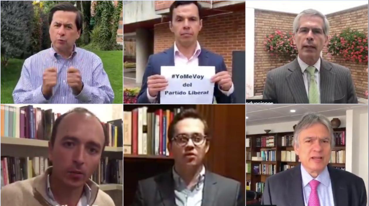 "Renunciatón" en el Partido Liberal: exministros anunciaron su dimisión.