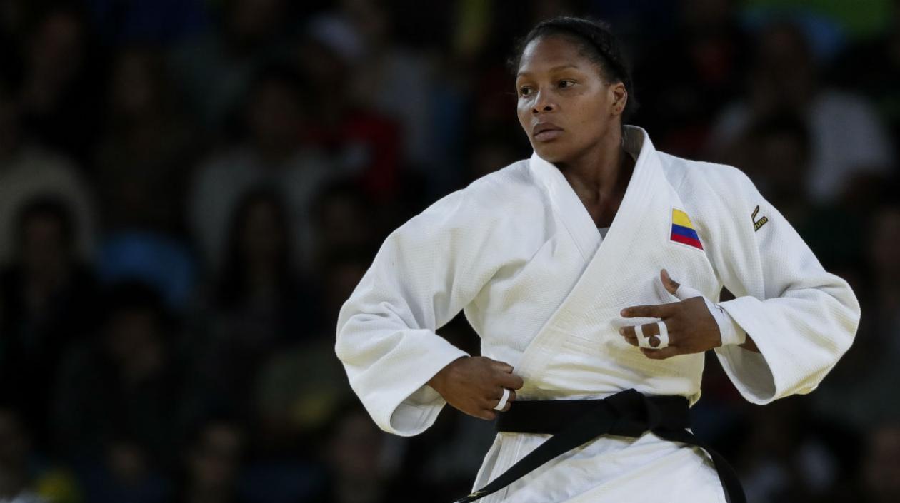 Yuri Alvear, judoca colombiana. 