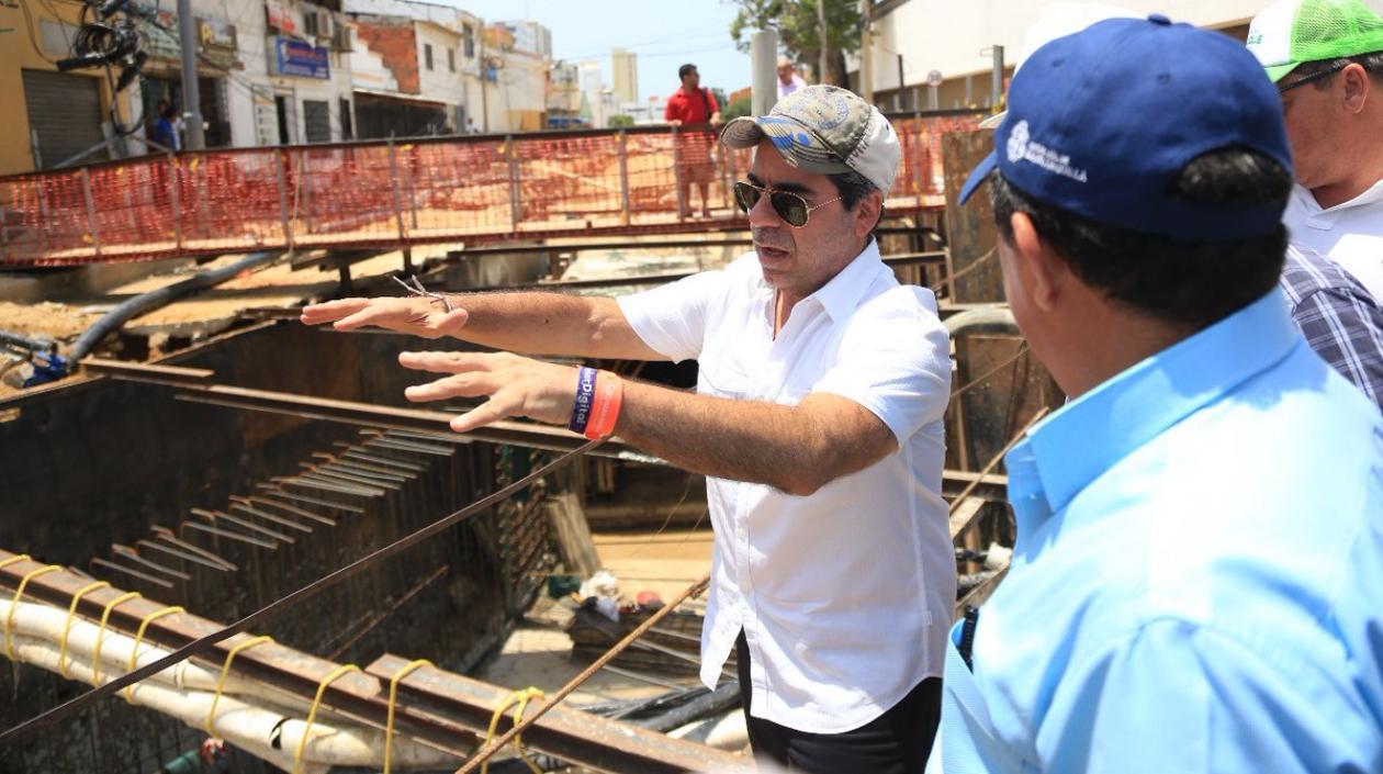 El Alcalde Alejandro Char.