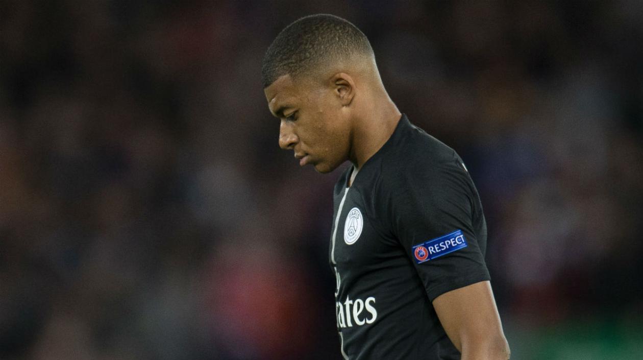 Kylian Mbappé, delantero francés. 