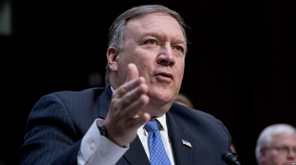 El secretario de Estado de EE.UU., Mike Pompeo. 