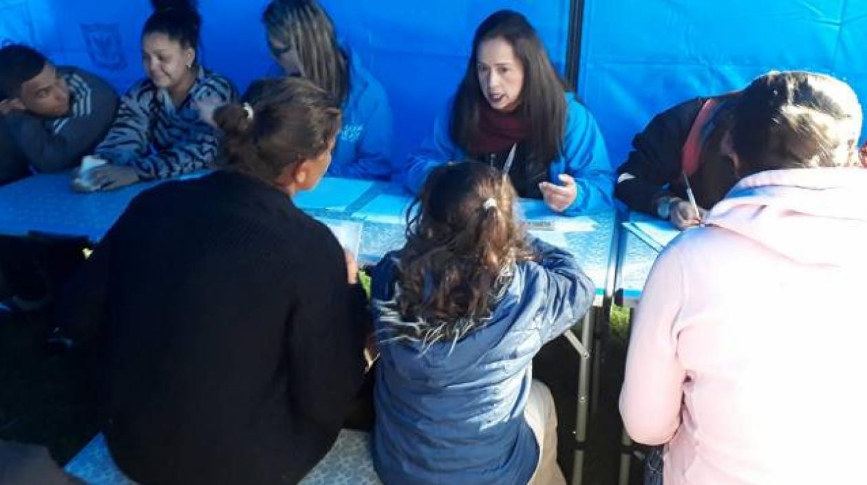 En este traslado se priorizó a mujeres con niños menores de 6 años, madres gestantes y personas mayores.