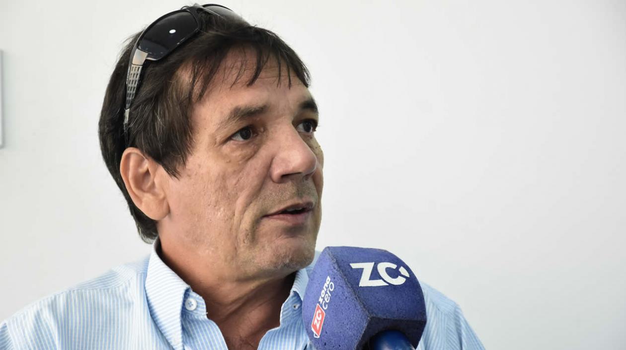 Alberto Forero, expresidente de la Liga de Hockey y Patinaje del Atlántico. 