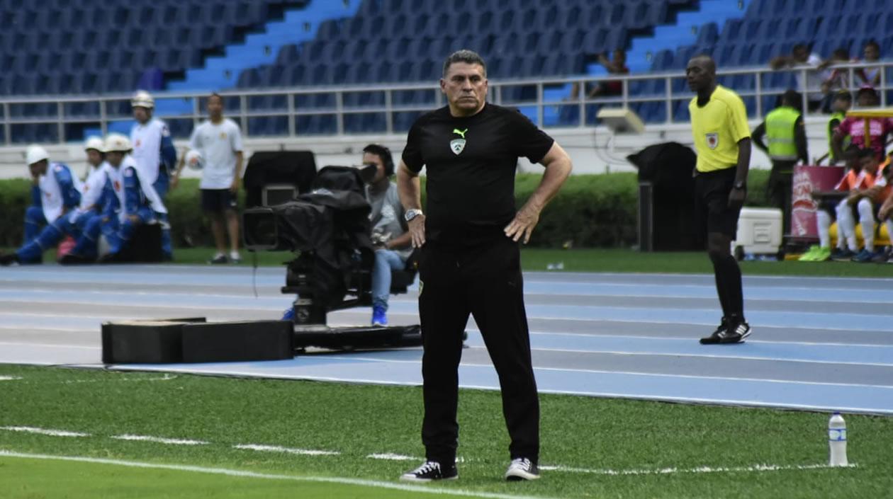 El técnico de La Equidad, Luis Fernando Suárez