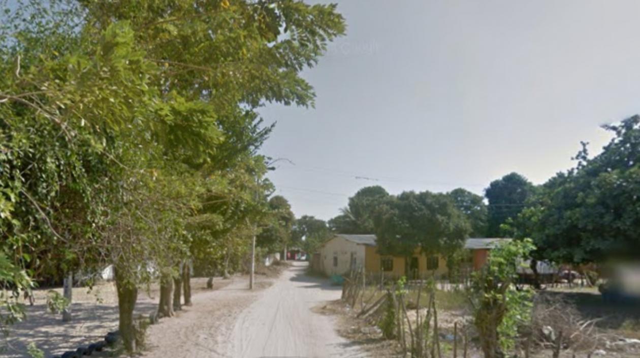 Aspecto de las calles del barrio Paraíso de Soledad. 