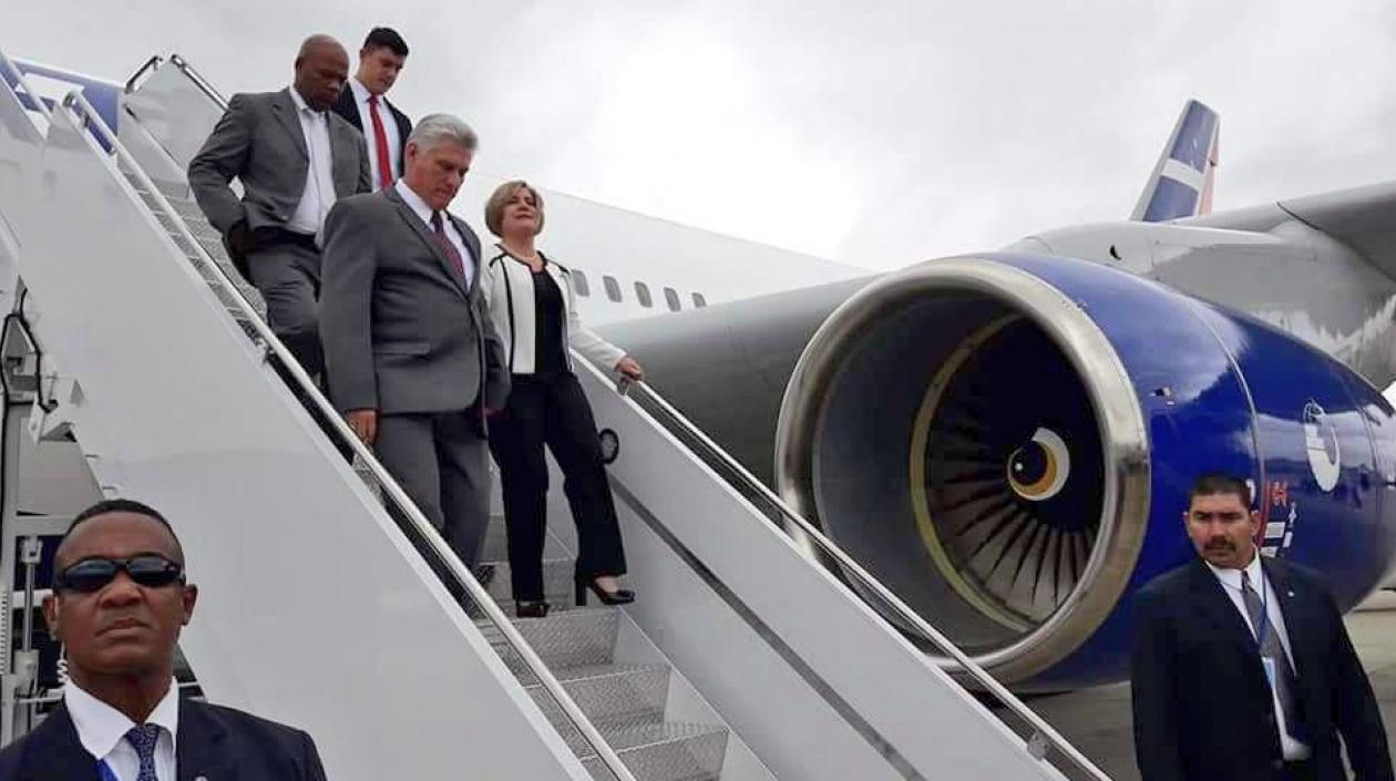 El presidente de Cuba, Miguel Díaz-Canel. 
