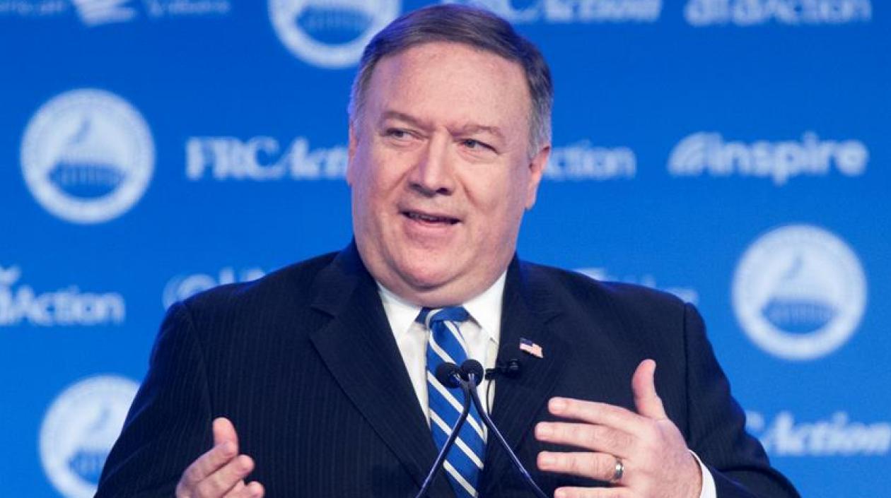 El secretario de Estado estadounidense, Mike Pompeo. 