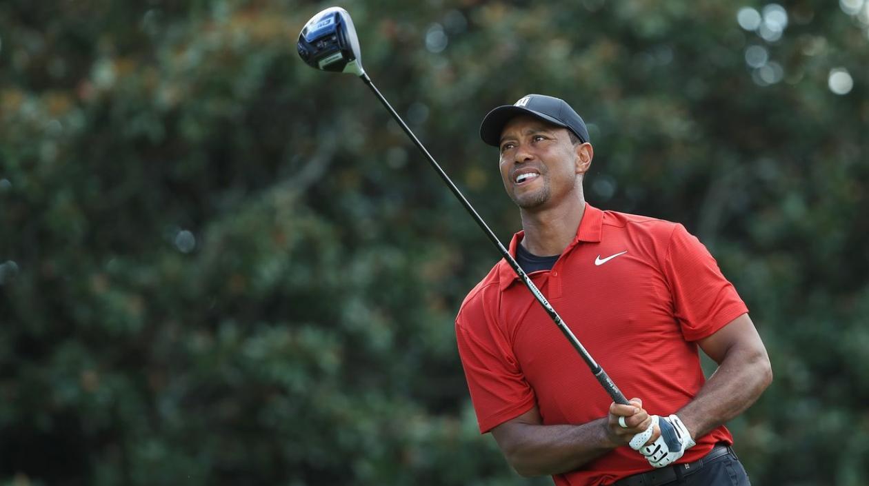El estadounidense Tiger Woods