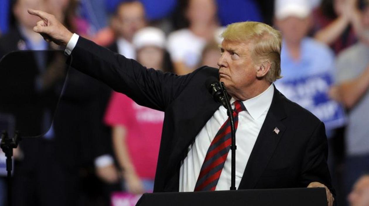 Donald Trump, presidente de Estados Unidos.