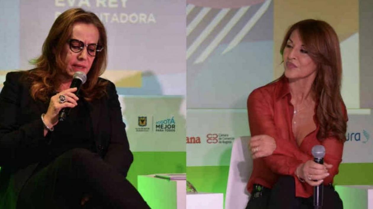 Las actrices Alejandra Borrero y Amparo Grisales.