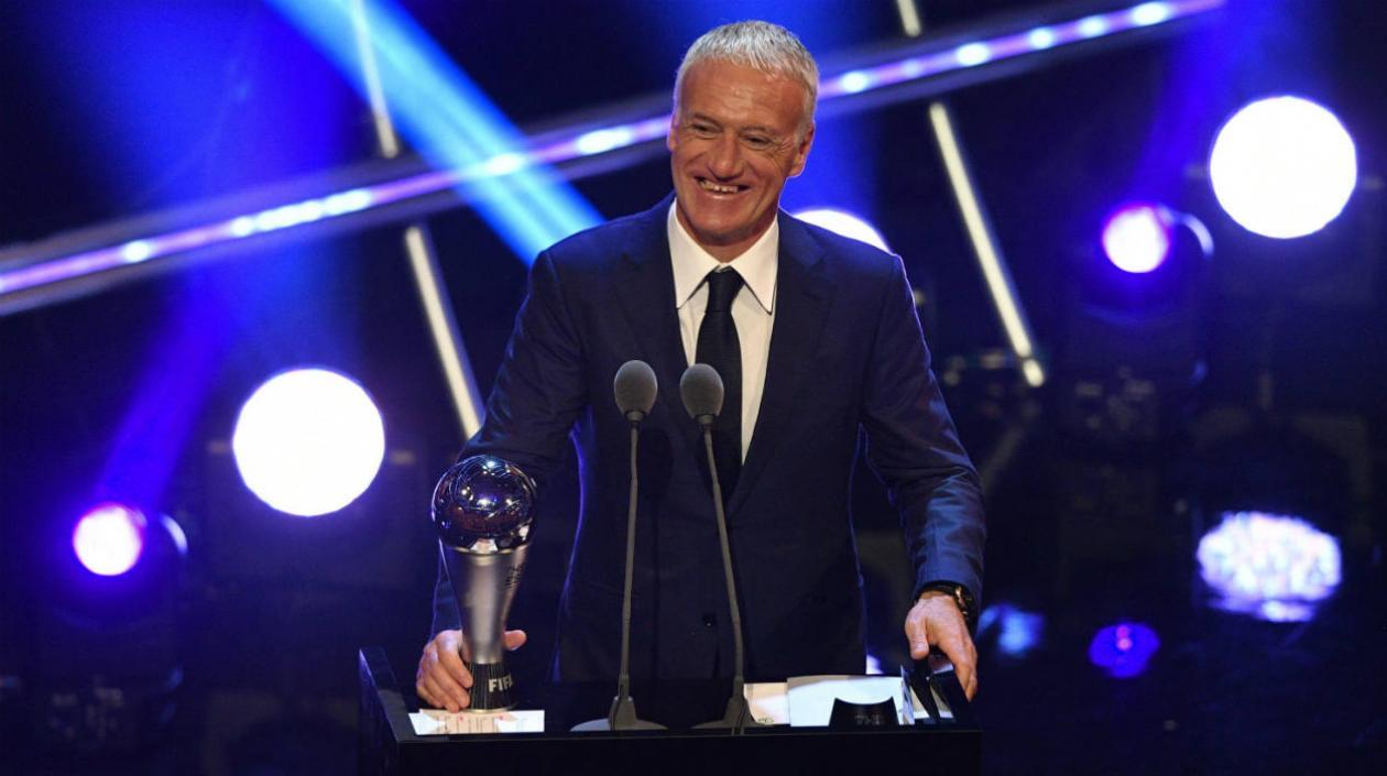  Didier Deschamps, técnico de la selección francesa. 