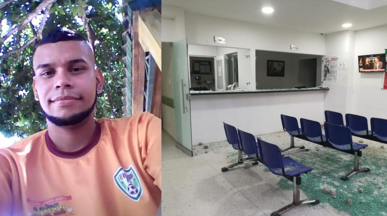 Juan Pablo Peña Correa, de 21 años, murió por las heridas de arma blanca.