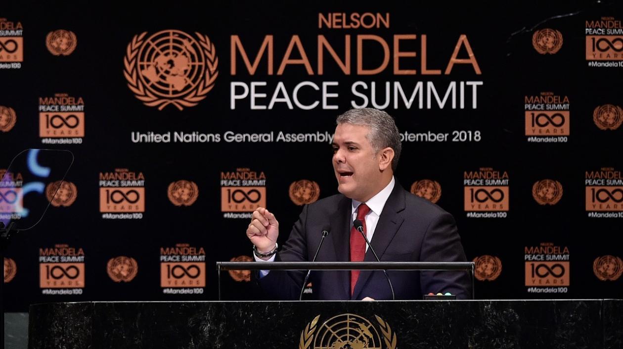 Iván Duque, presidente de Colombia.