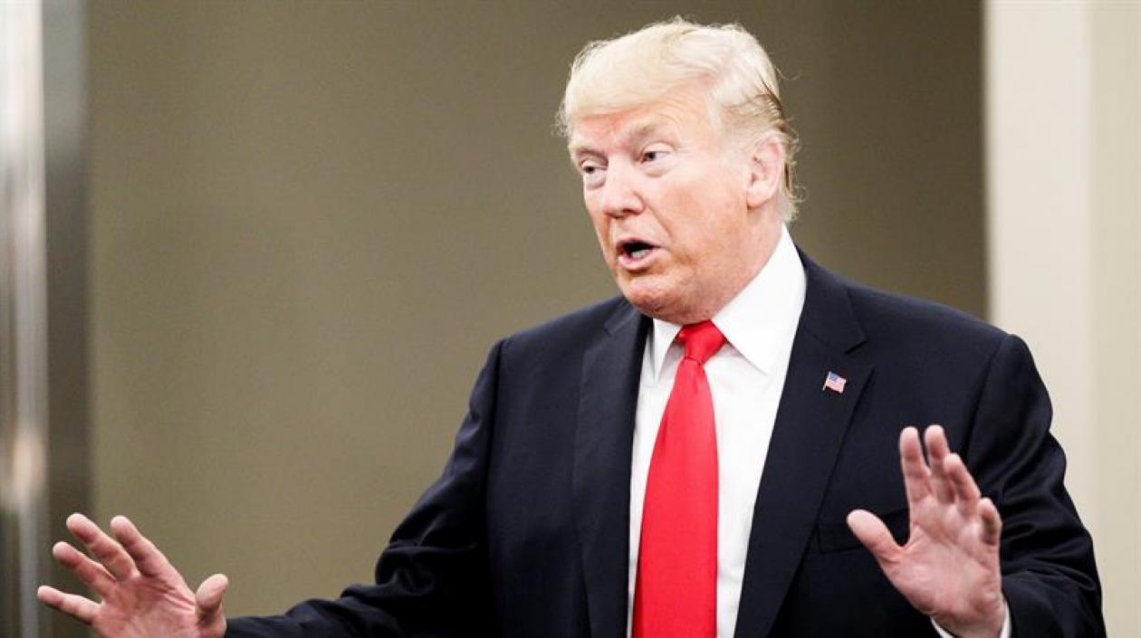 Donald Trump, presidente de Estados Unidos.