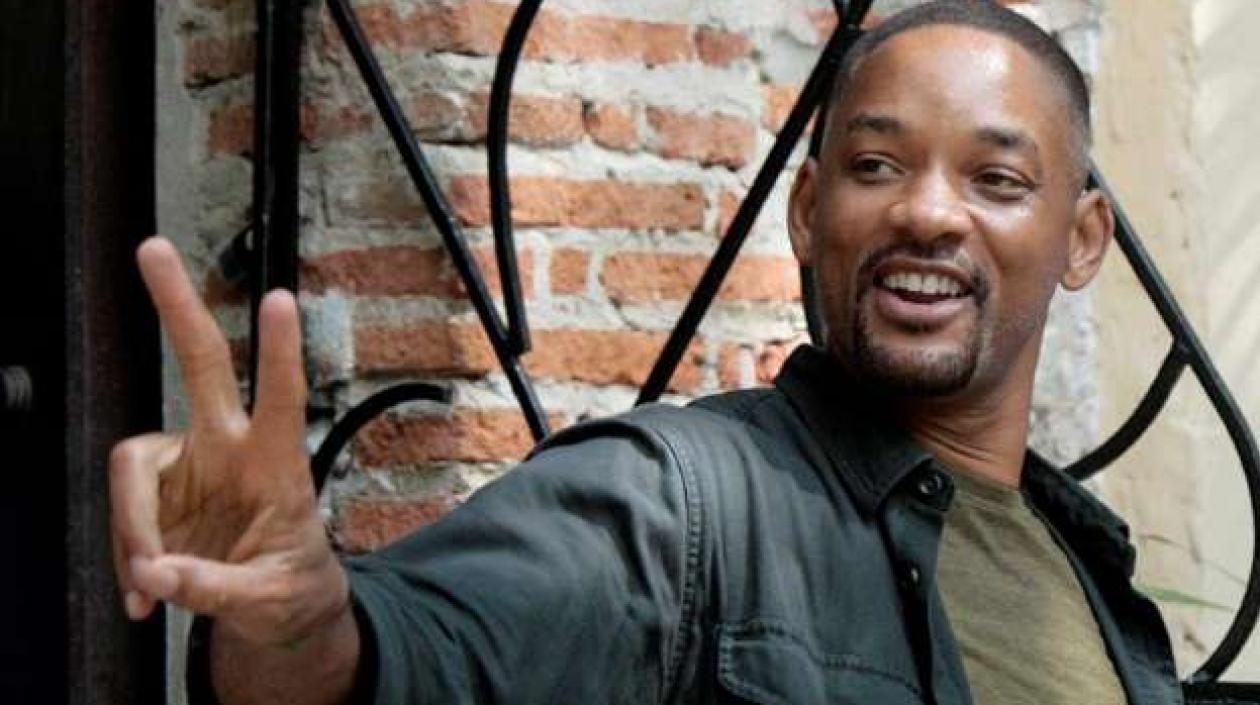 El actor Will Smith en Cartagena.
