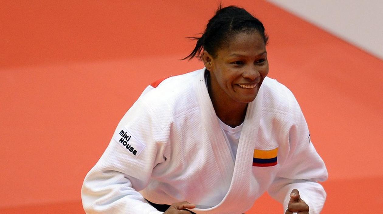 Yuri Alvear, judoca colombiana. 