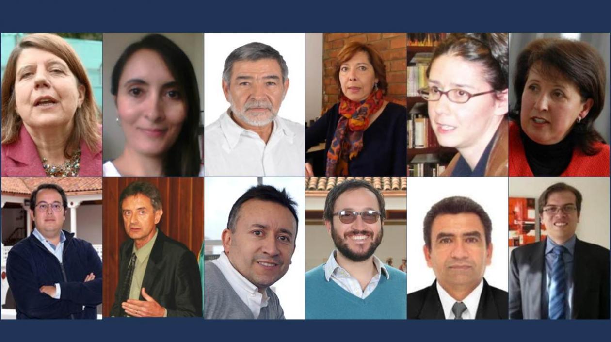 Ellos son 12 de los expertos en temas de Investigación Urbana y Regional que estarán en Barranquilla.