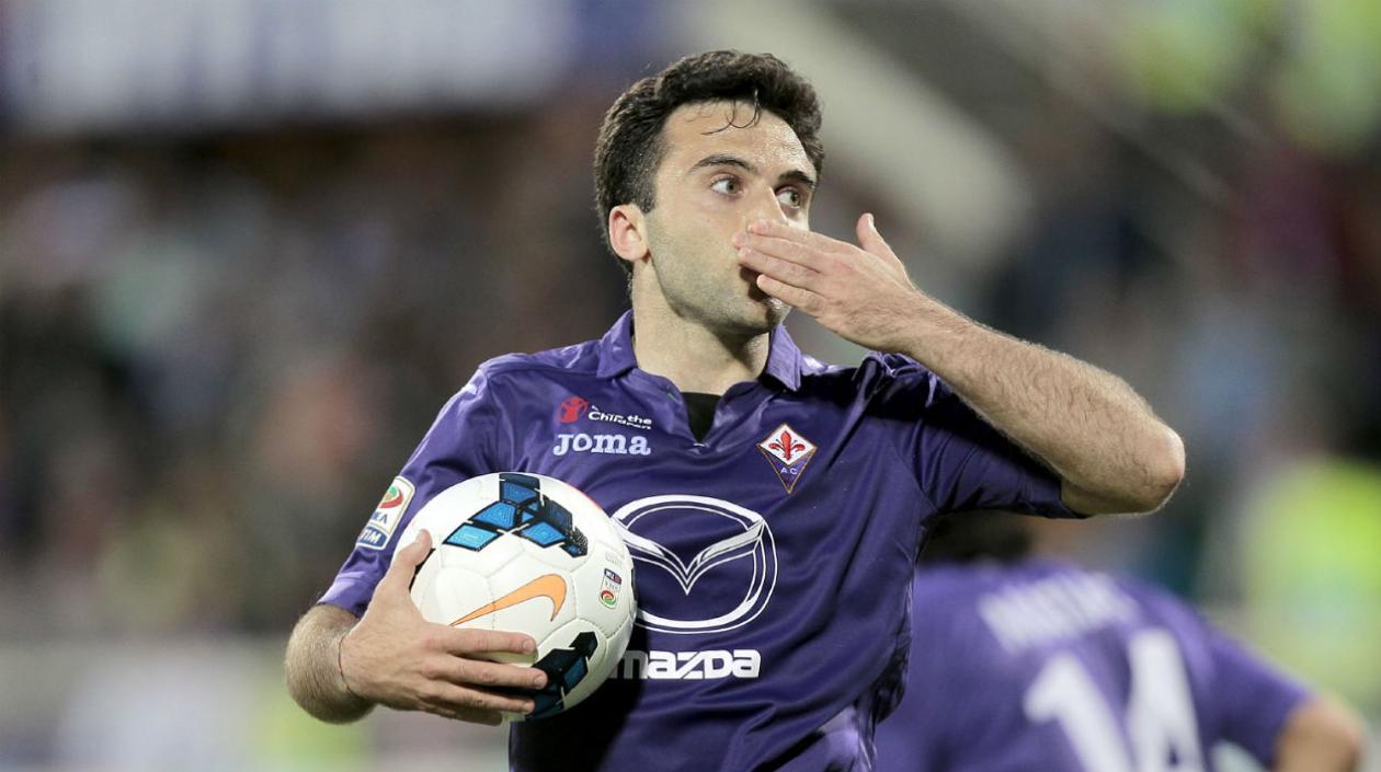 Giuseppe Rossi, delantero italiano. 