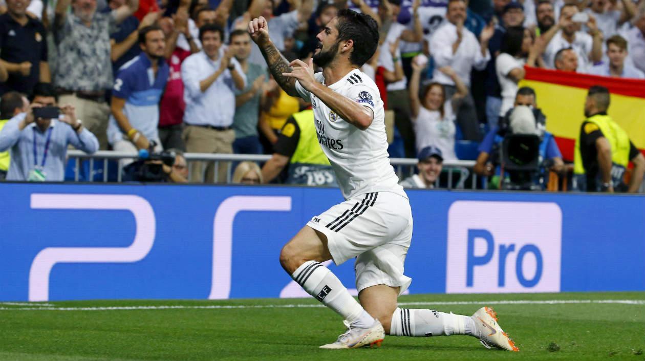 Isco, jugador del Real Madrid. 