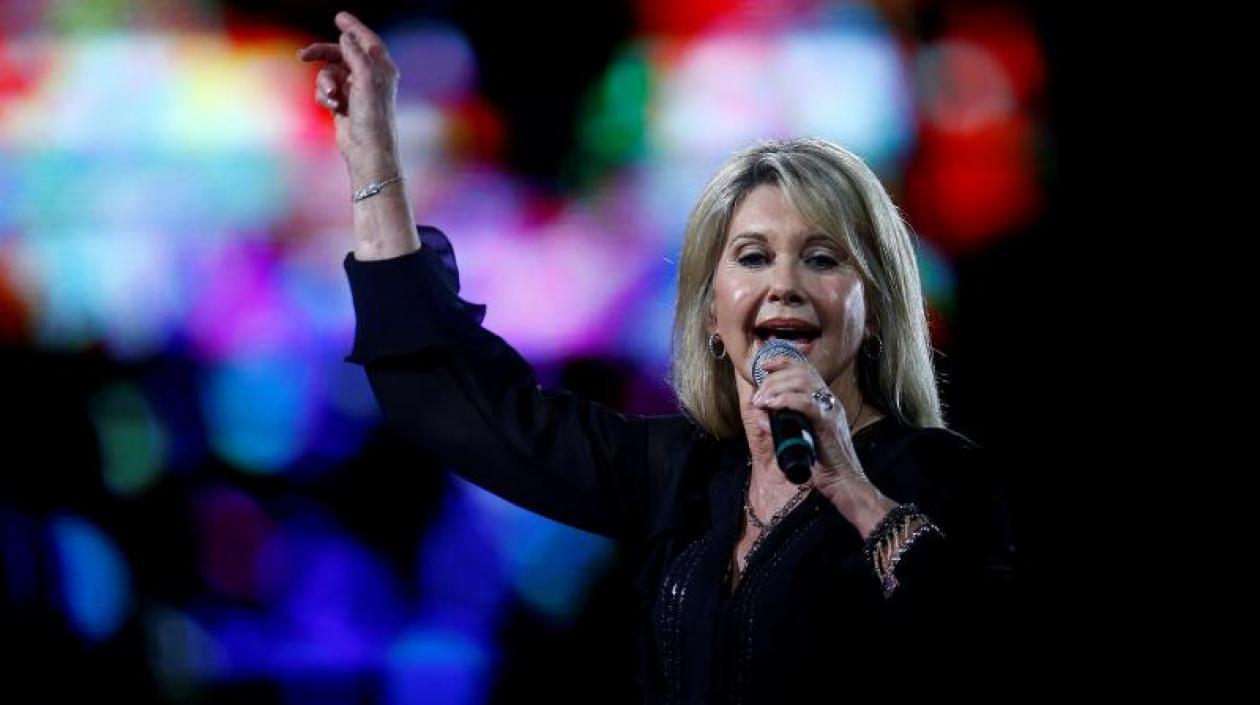 La cantante australiana Olivia Newton-John.