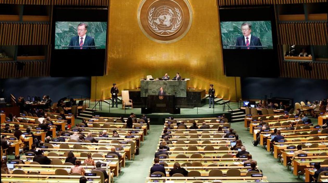 Asamblea General de la ONU. 