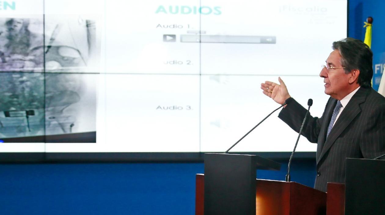 El Fiscal General de la Nación, Néstor Humberto Martínez.