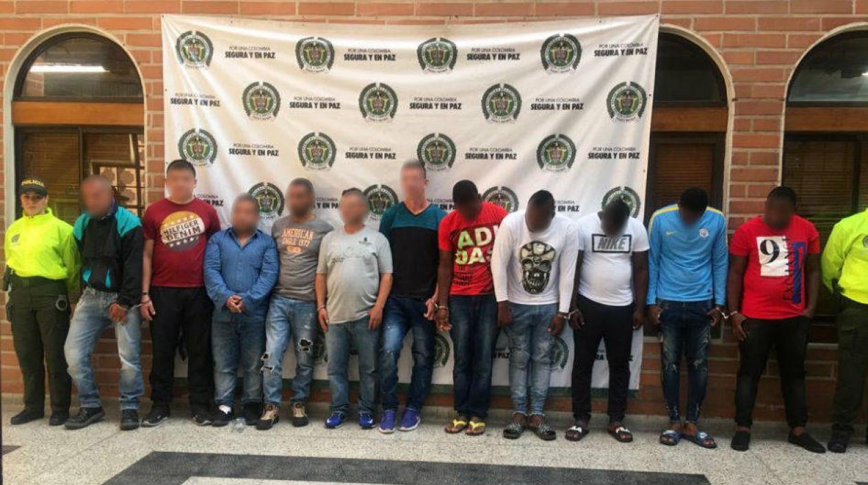 Entre los capturados hay un nepalí, que se identificó con otro documento.