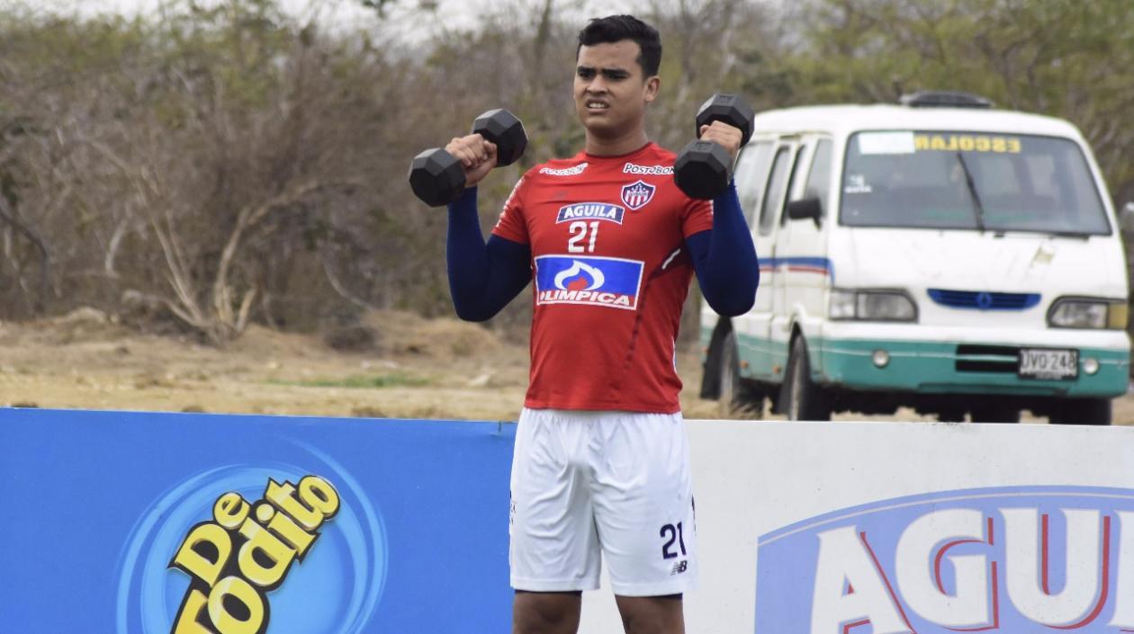 Jeffeson Gómez, defensa de Junior. 