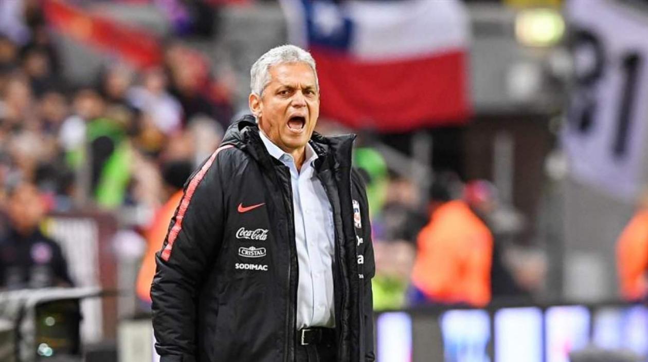 El técnico de la selección chilena, el colombiano Reinaldo Rueda