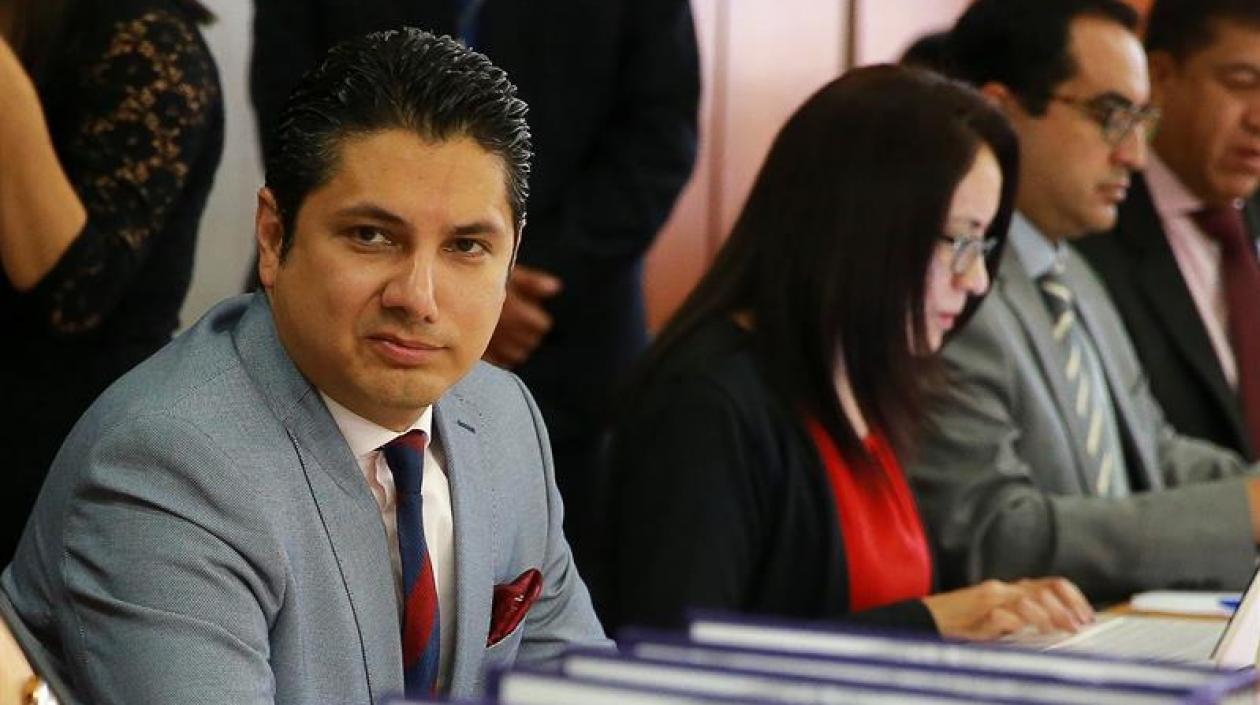 Fernando Balda, exlegislador ecuatoriano. 