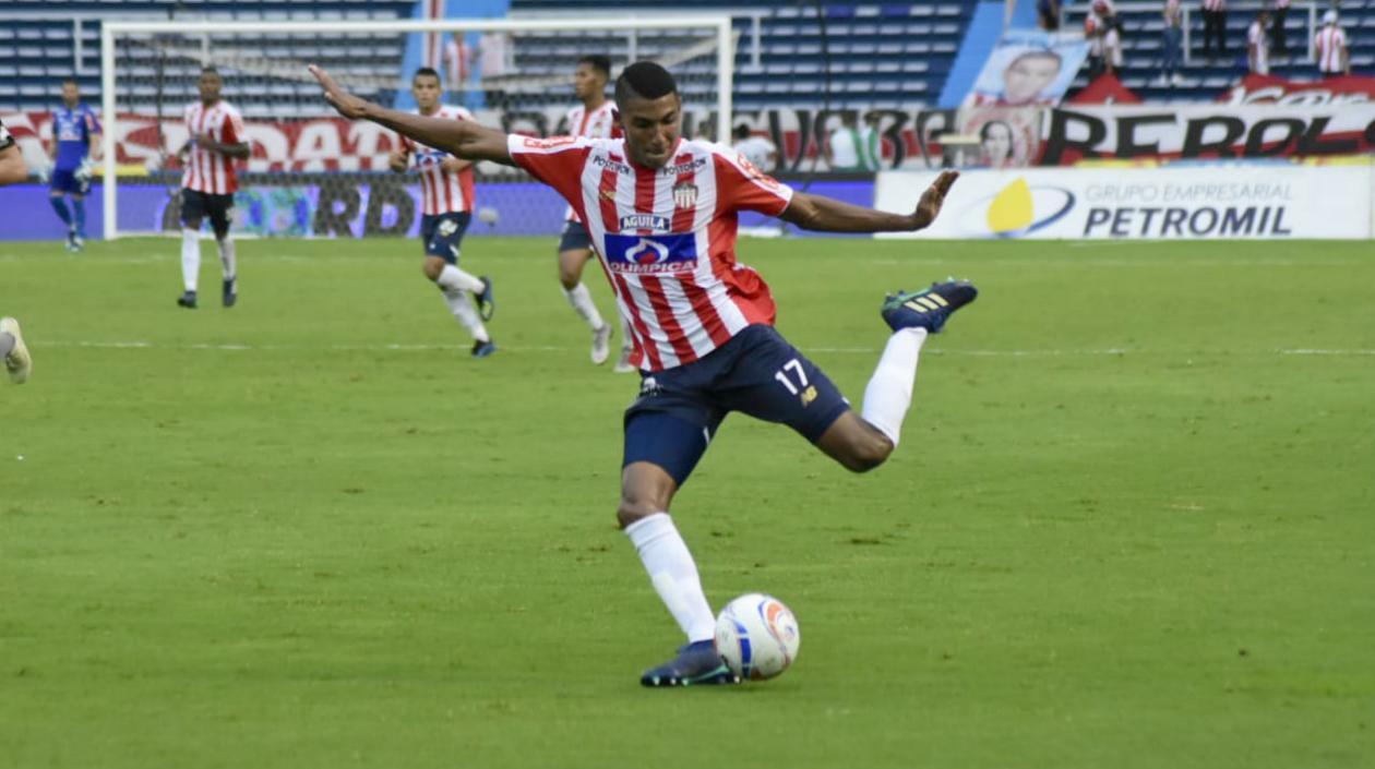 Gabriel Fuentes, defensa de Junior. 